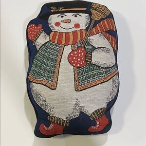 Frosty the Snowman‎ Holiday Pillow - 9x18